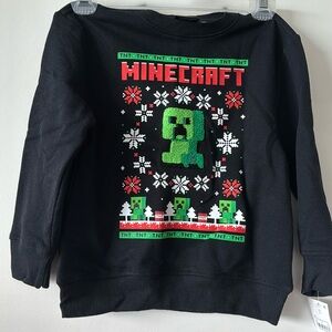 Minecraft Christmas Crew Sweatshirt